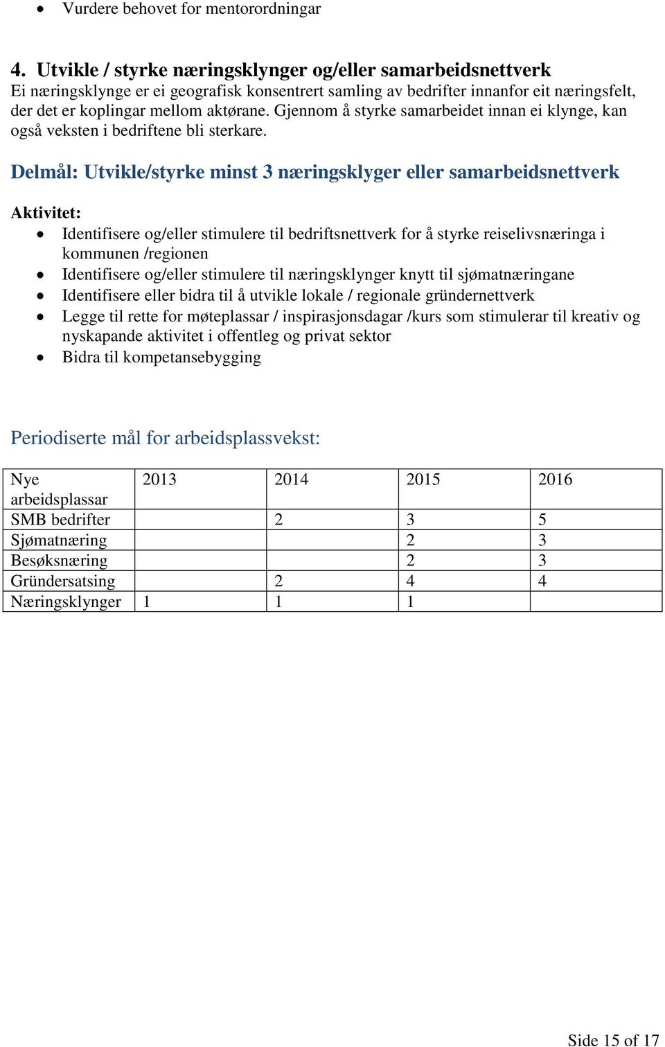 Gjennom å styrke samarbeidet innan ei klynge, kan også veksten i bedriftene bli sterkare.