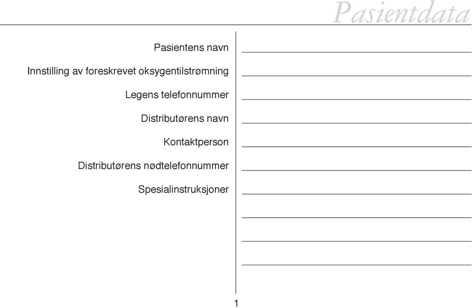 telefonnummer Distributørens navn