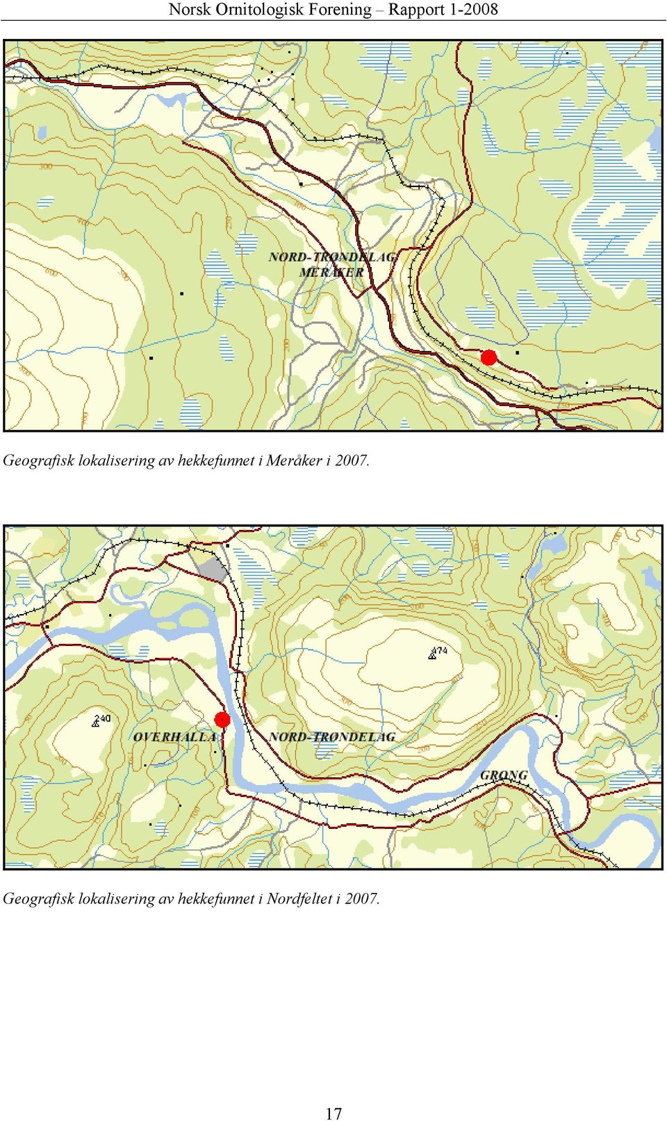 hekkefunnet i Nordfeltet i