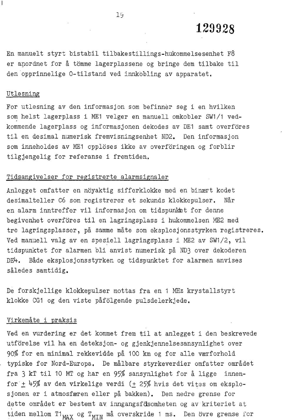 til en desimal numerisk fremvisningsenhet ND2.