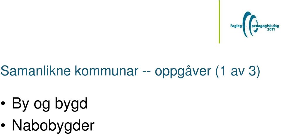 oppgåver (1 av