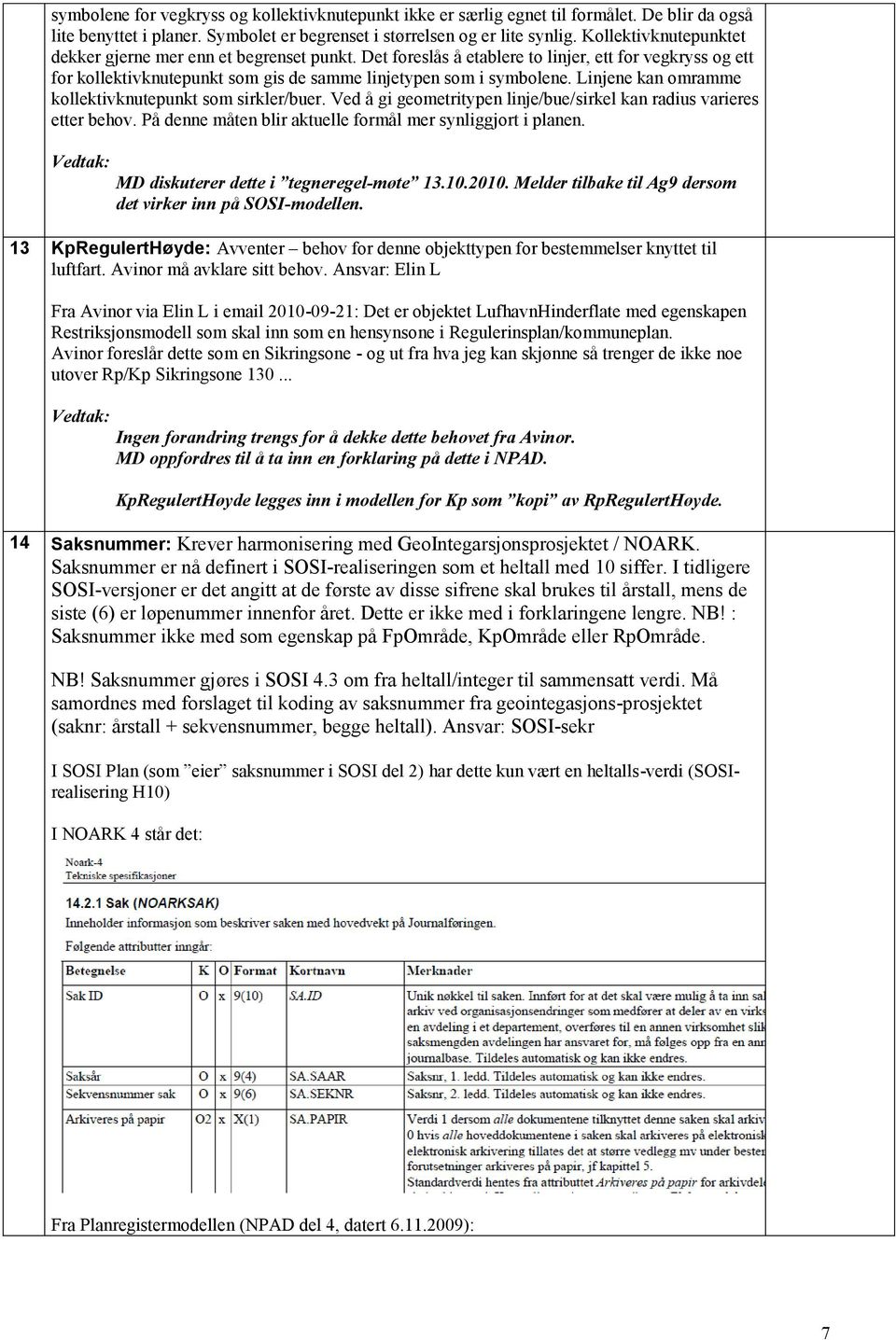 Linjene kan omramme kollektivknutepunkt som sirkler/buer. Ved å gi geometritypen linje/bue/sirkel kan radius varieres etter behov. På denne måten blir aktuelle formål mer synliggjort i planen.