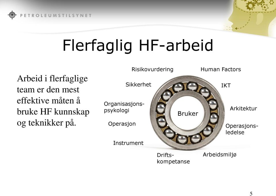 Organisasjonspsykologi Operasjon Risikovurdering Sikkerhet Bruker