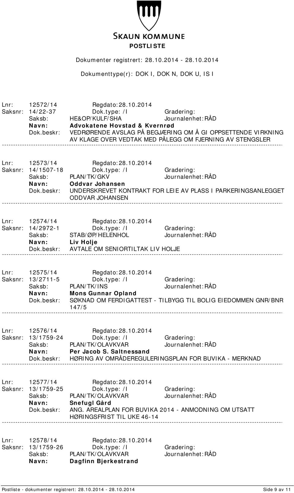 2014 Saksnr: 14/1507-18 Dok.