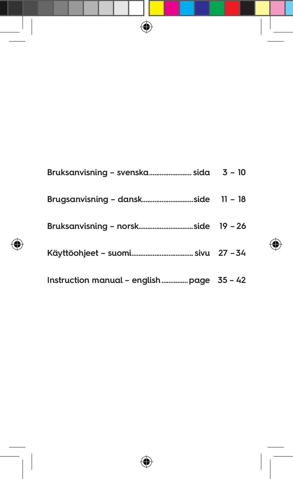 ..side 11 18 Bruksanvisning norsk.