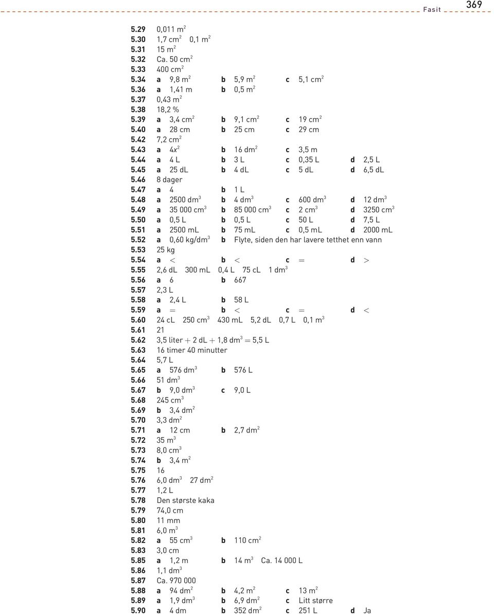 6 a 6 66., L. a, L L.9 a = < = <.60 L 0 m 0 ml, L 0, L 0, m.6.6, liter + L +, m =, L.6 6 timer 0 minutter.6, L.6 a 6 m 6 L.66 m.6 9,0 m 9,0 L.6 m.69, m.0, m. a m, m.