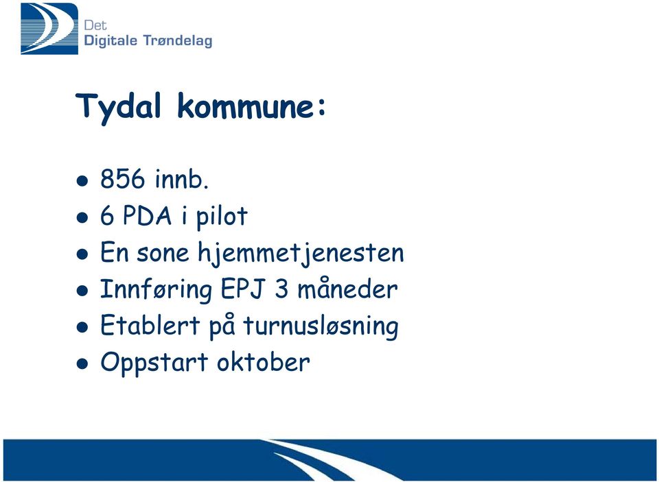 hjemmetjenesten Innføring EPJ 3