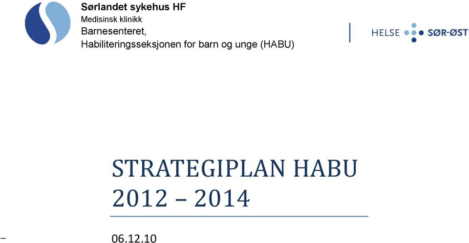 Habiliteringsseksjonen for barn og