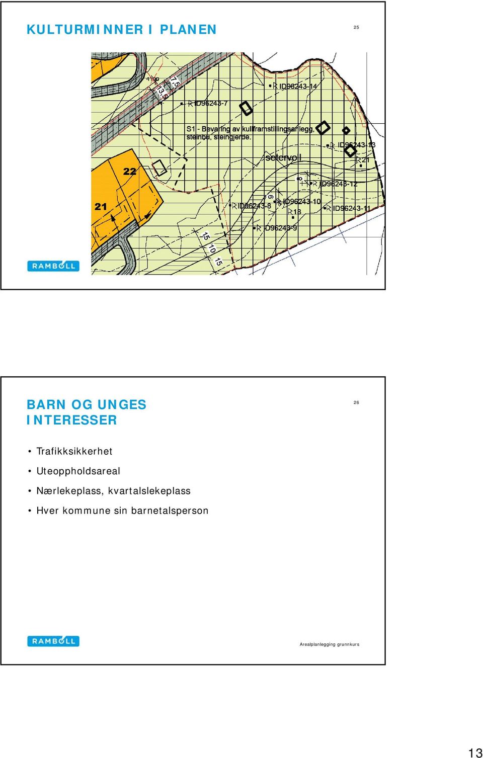 Uteoppholdsareal Nærlekeplass,