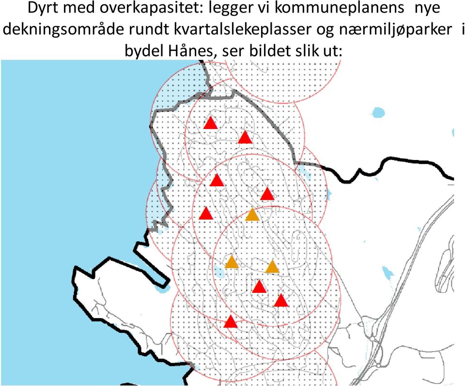 rundt kvartalslekeplasser og