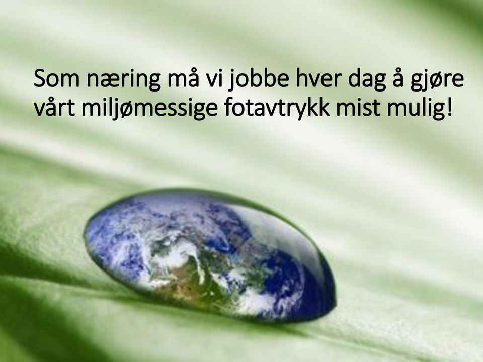 gjøre vårt