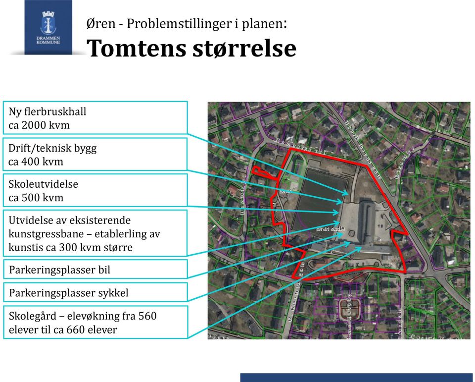 eksisterende kunstgressbane etablerling av kunstis ca 300 kvm større