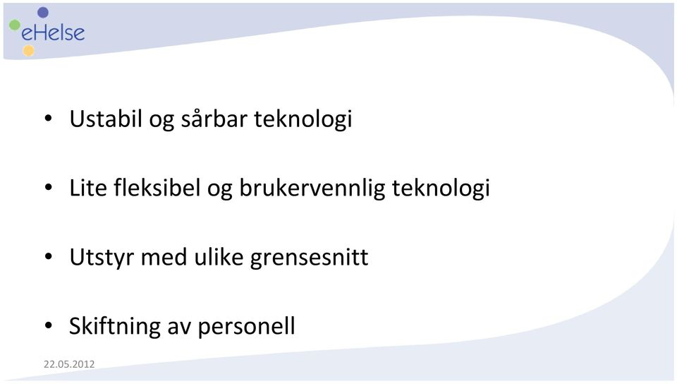 teknologi Utstyr med ulike