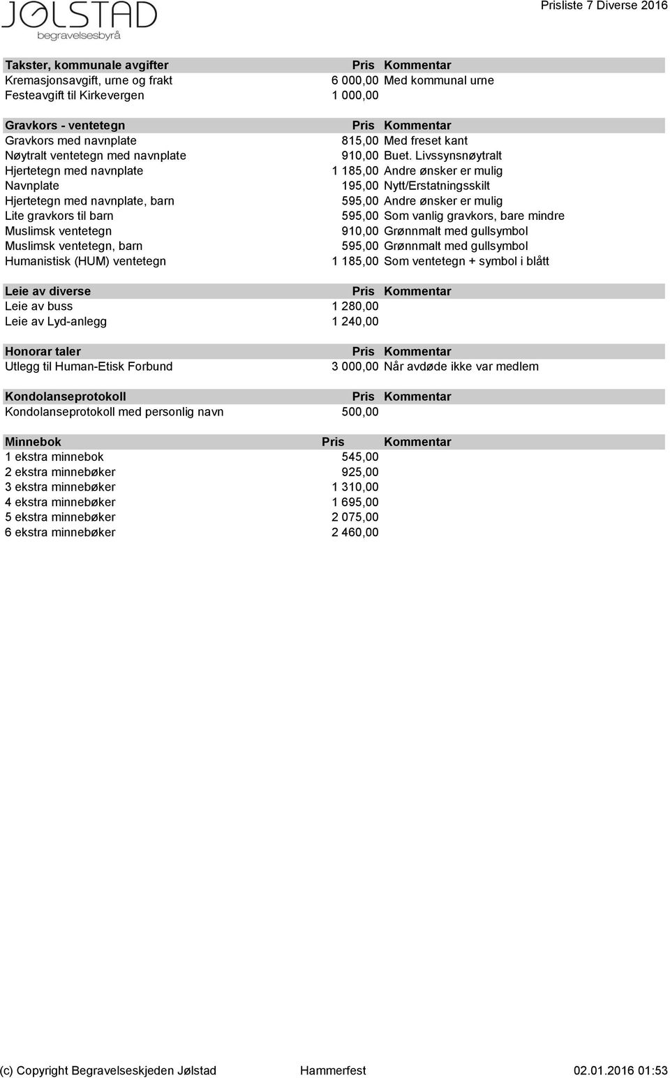 815,00 Med freset kant 910,00 Buet.