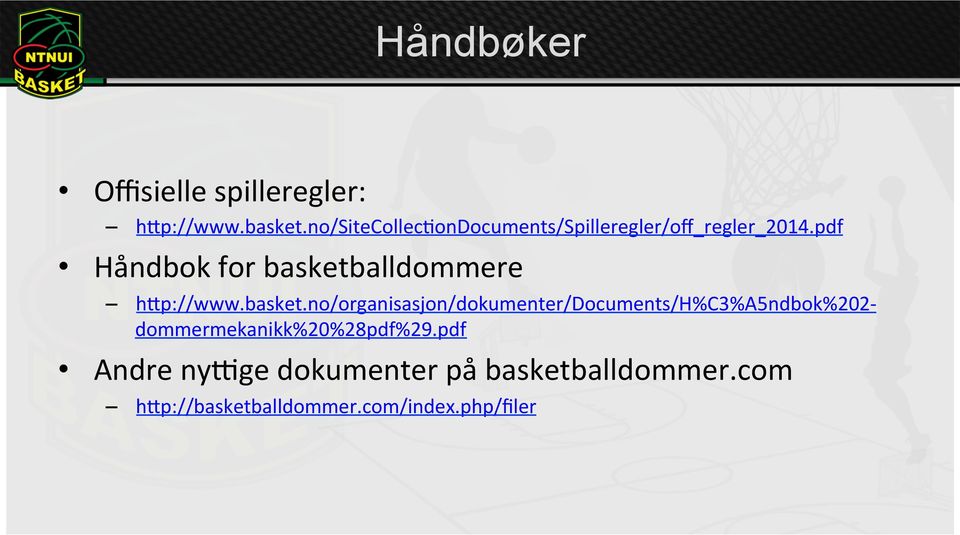 pdf Håndbok for basketb