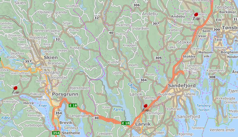 Lørdag: Stengt Ferdiglastede kontainere kan hentes innenfor hele åpningstiden. Torsdag er det, etter nærmere avtale, mulighet for henting av kontainer frem til kl. 18:00.