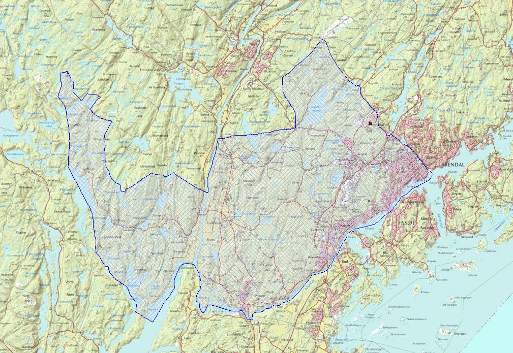 Arendal Arendal vest 91,5 km2 FKB-B, laser og ortofoto 10 Laserskanning 5 punkt/m2 Parter: VEKSTL + NVE og Fylkeskommunen Blom Geomatics