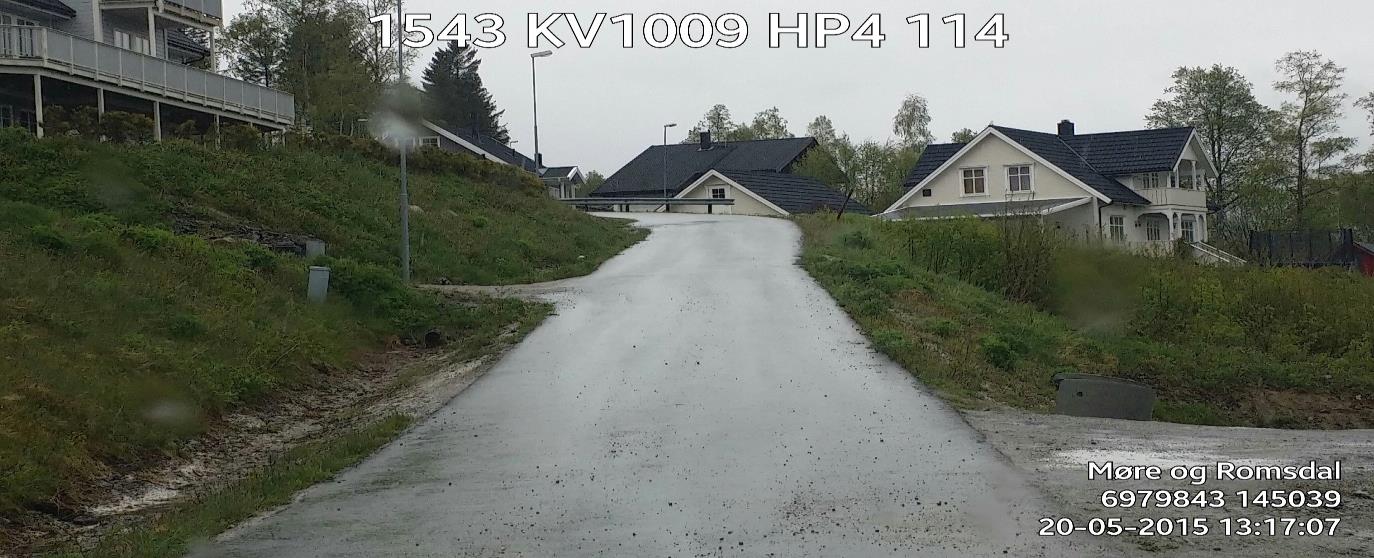 Sted Hammervollhagen Veinummer KV1009 Veistrekklengde HP4 17-53 Priotering/ fareklasse 2/2 Beskrivelse av tiltak