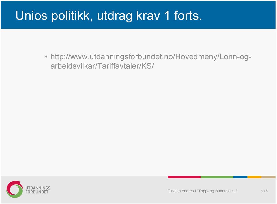 utdanningsforbundet.