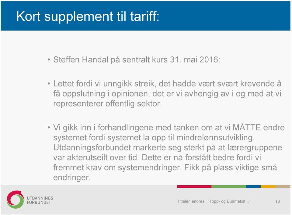 vi representerer offentlig sektor.