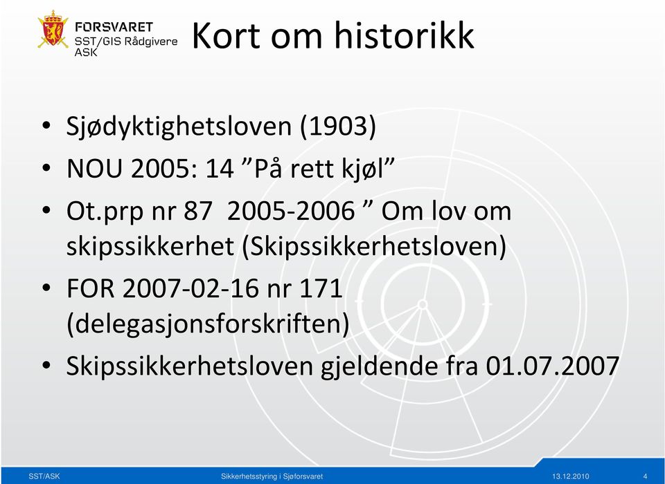 prp nr 87 2005-2006 Om lov om skipssikkerhet