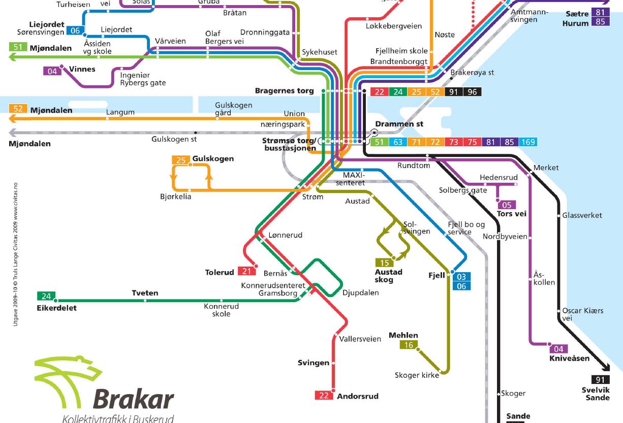 Tungtrafikkandelen er lav i gate ved Sundland. Målt kjørehastighet ligger noe høyere enn skiltet hastighet. 3.3 Kollektivtrafikk Målt fra sentralt på Sundland er det ca. 1 km.