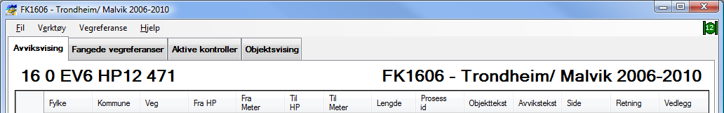 Brukerveiledning ELRAPP 80 8.8.3 Velg kontroll Når man er ute i bilen og skal utføre en/flere kontroller må man først velge hvilke kontroller som skal utføre.