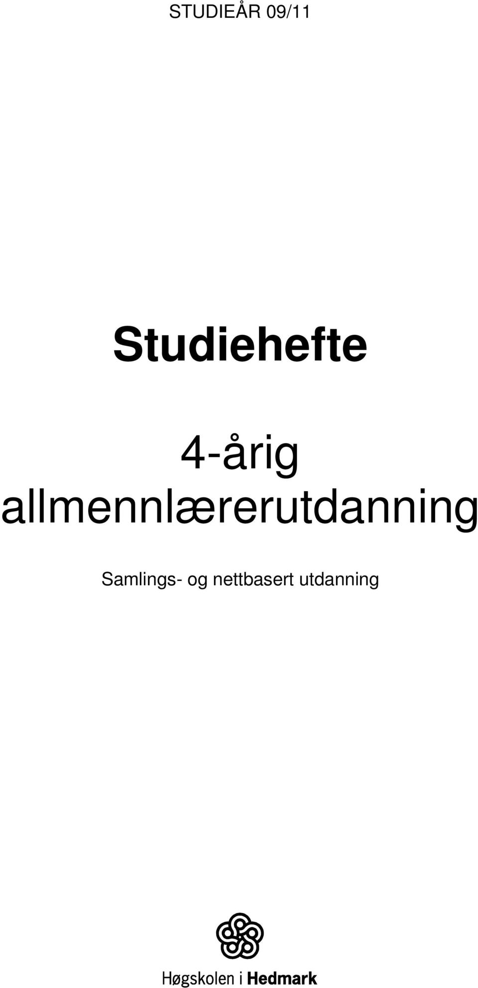 allmennlærerutdanning