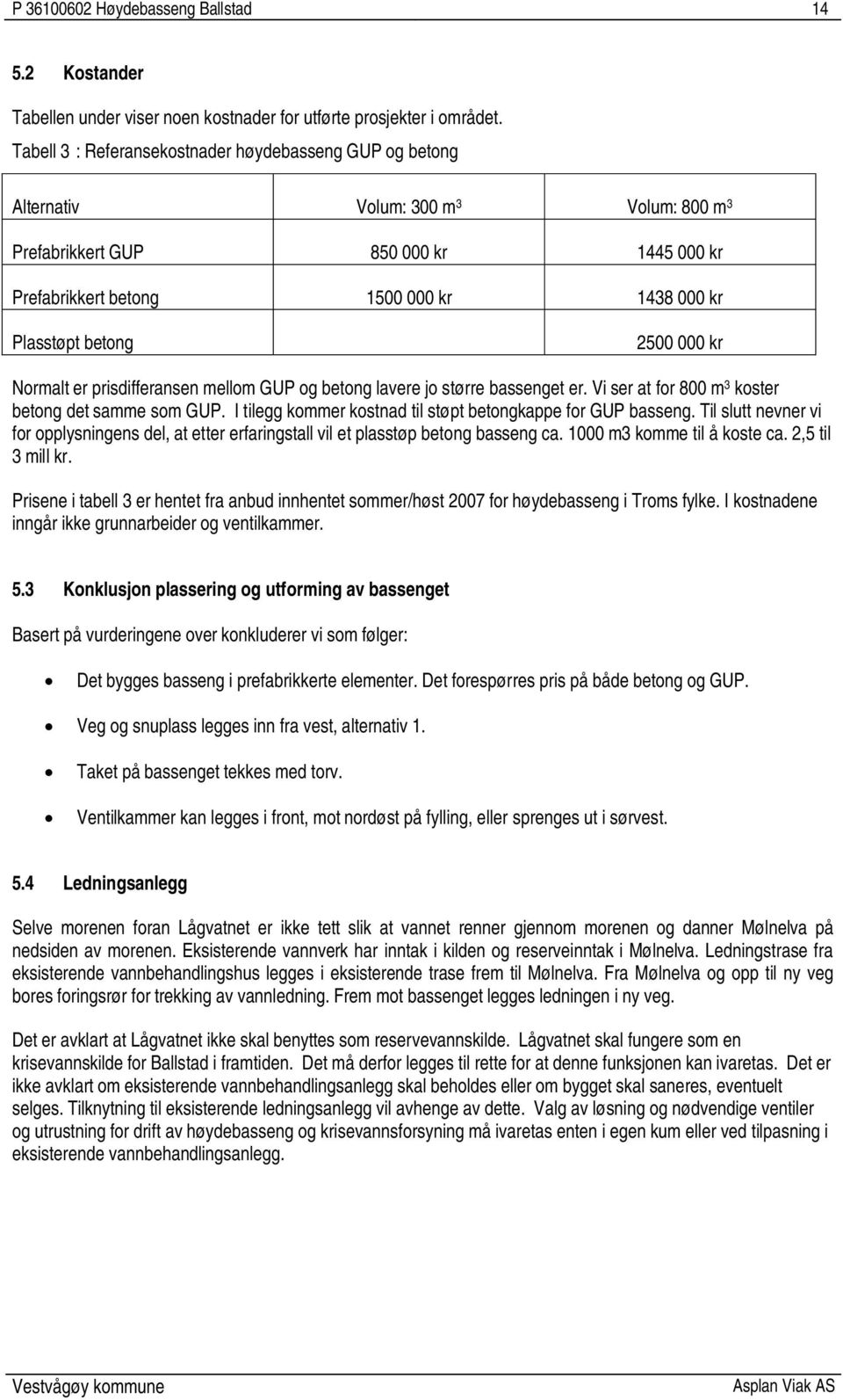 betong 2500 000 kr Normalt er prisdifferansen mellom GUP og betong lavere jo større bassenget er. Vi ser at for 800 m 3 koster betong det samme som GUP.