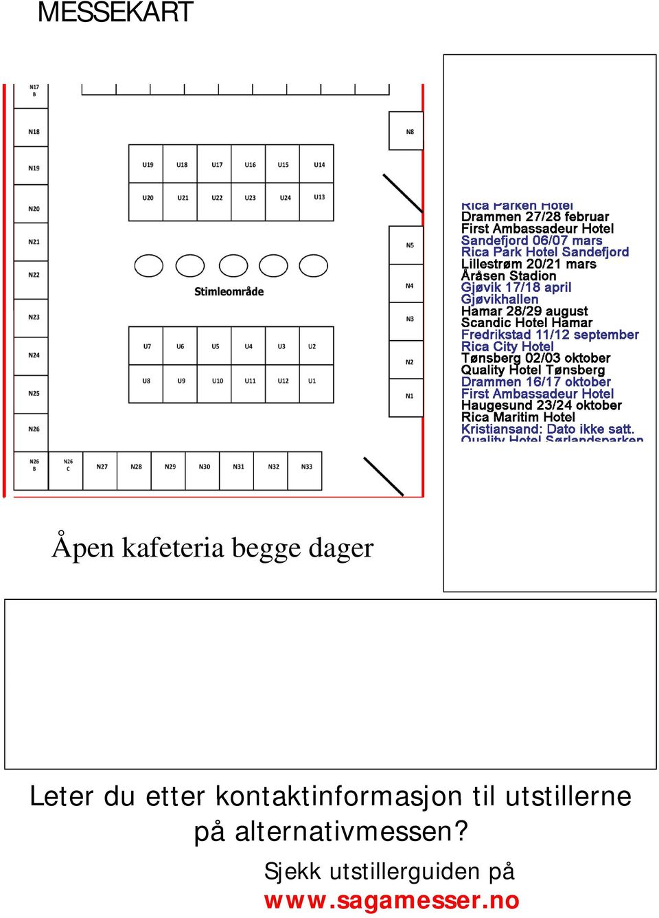 utstillerne på alternativmessen?