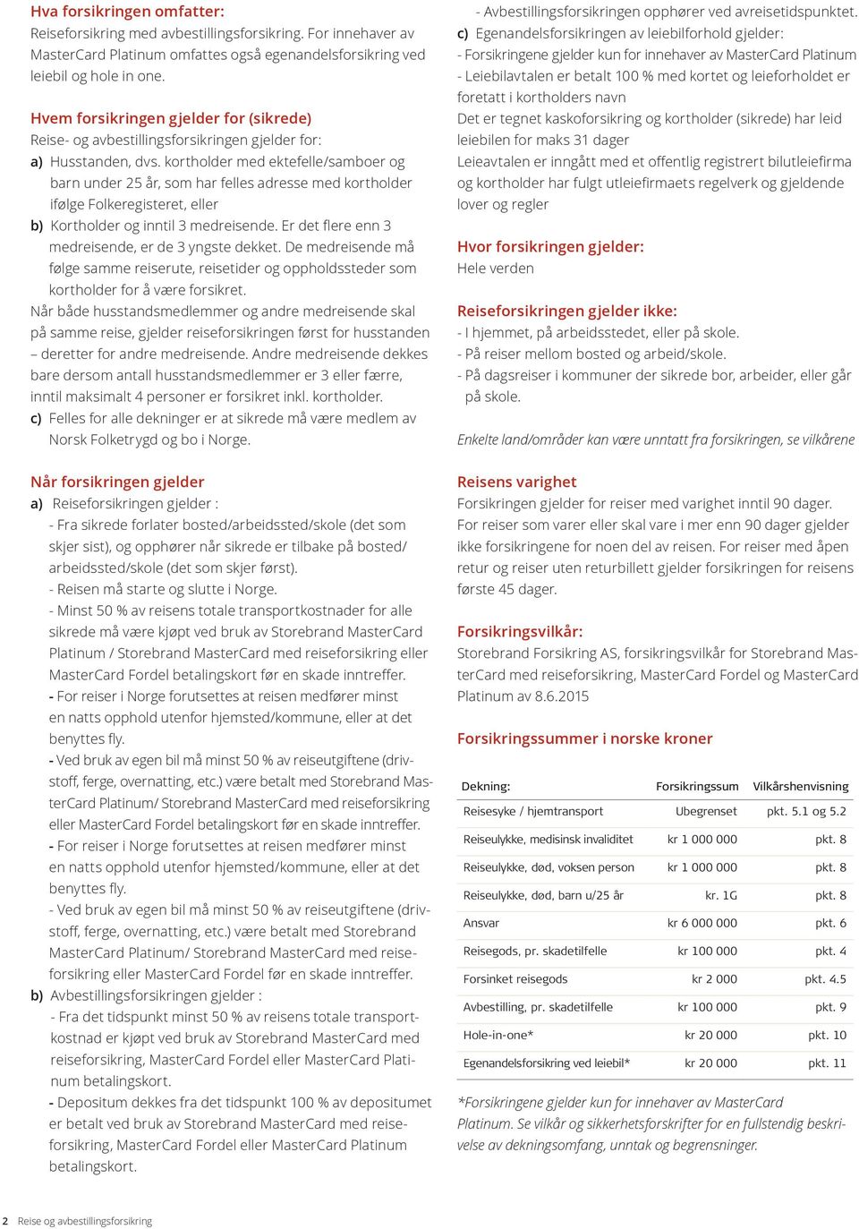 kortholder med ektefelle/samboer og barn under 25 år, som har felles adresse med kortholder ifølge Folkeregisteret, eller b) Kortholder og inntil 3 medreisende.