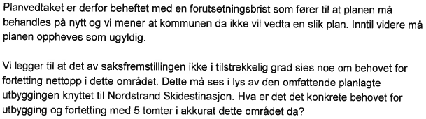 2.3 Kommentarer til klage fra Kjell Kjørven 15.3.2016 Forslagsstiller Kjell Kjørven er gitt anledning til å kommentere innholdet i klagen fra Advokatfirmaet Haavind AS, jfr. forvaltningsloven 33, 3.