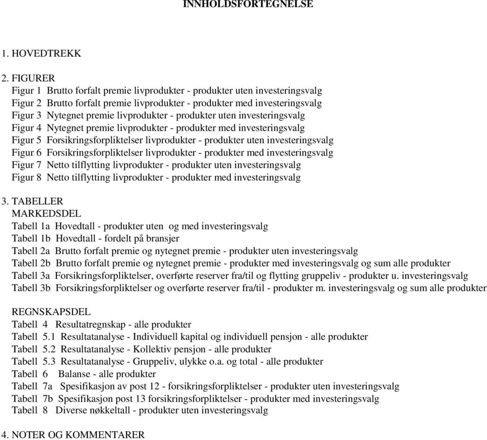 produkter uten investeringsvalg Figur 4 Nytegnet premie livprodukter - produkter med investeringsvalg Figur 5 Forsikringsforpliktelser livprodukter - produkter uten investeringsvalg Figur 6