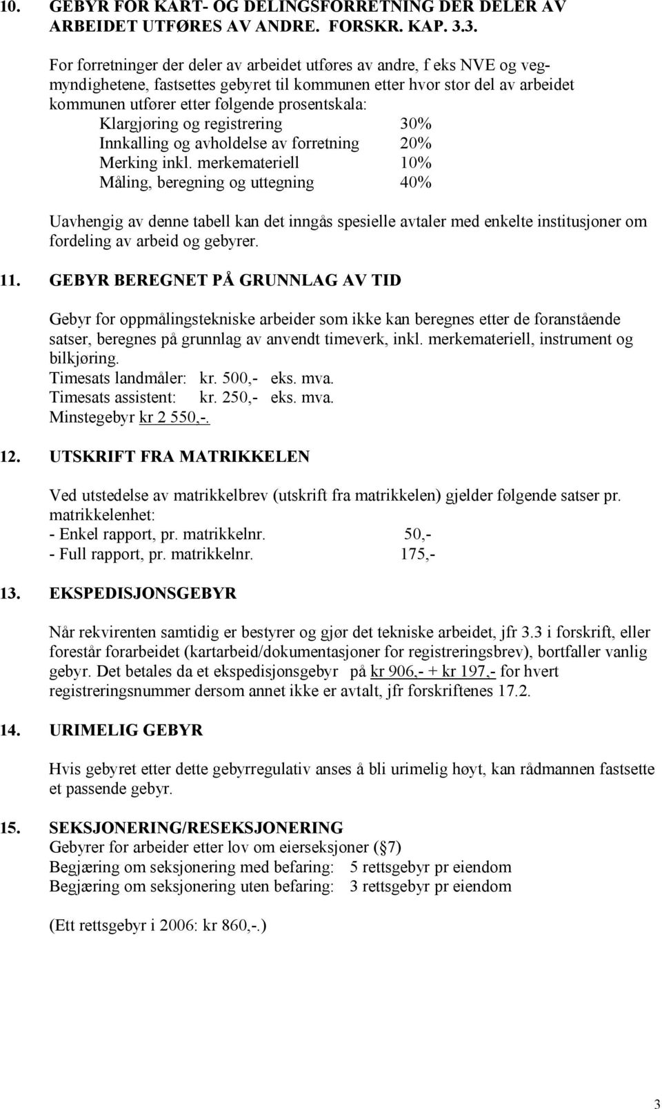 Klargjøring og registrering 30% Innkalling og avholdelse av forretning 20% Merking inkl.