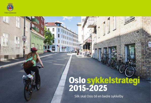 Sykkelandel på 25% i 2025 Oslo