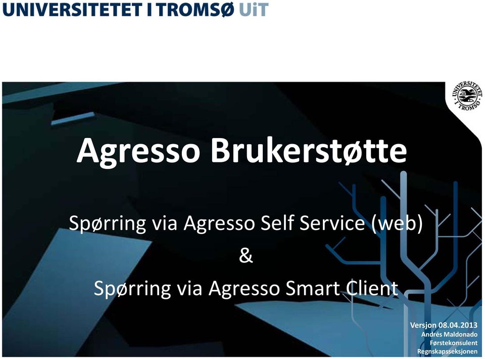 Smart Client Versjon 08.04.