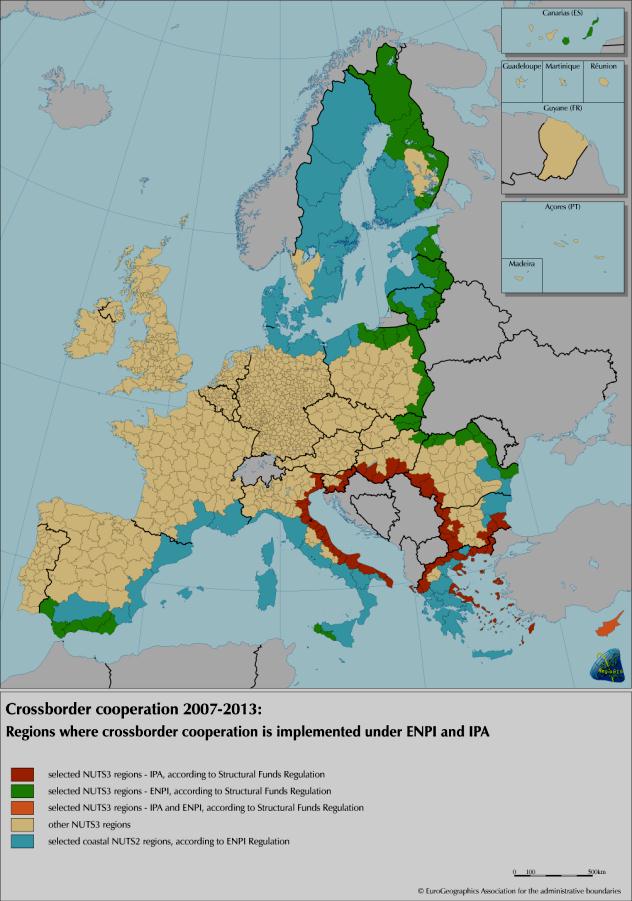 EUs nye regionalpolitikk 2007-13 Konvergens