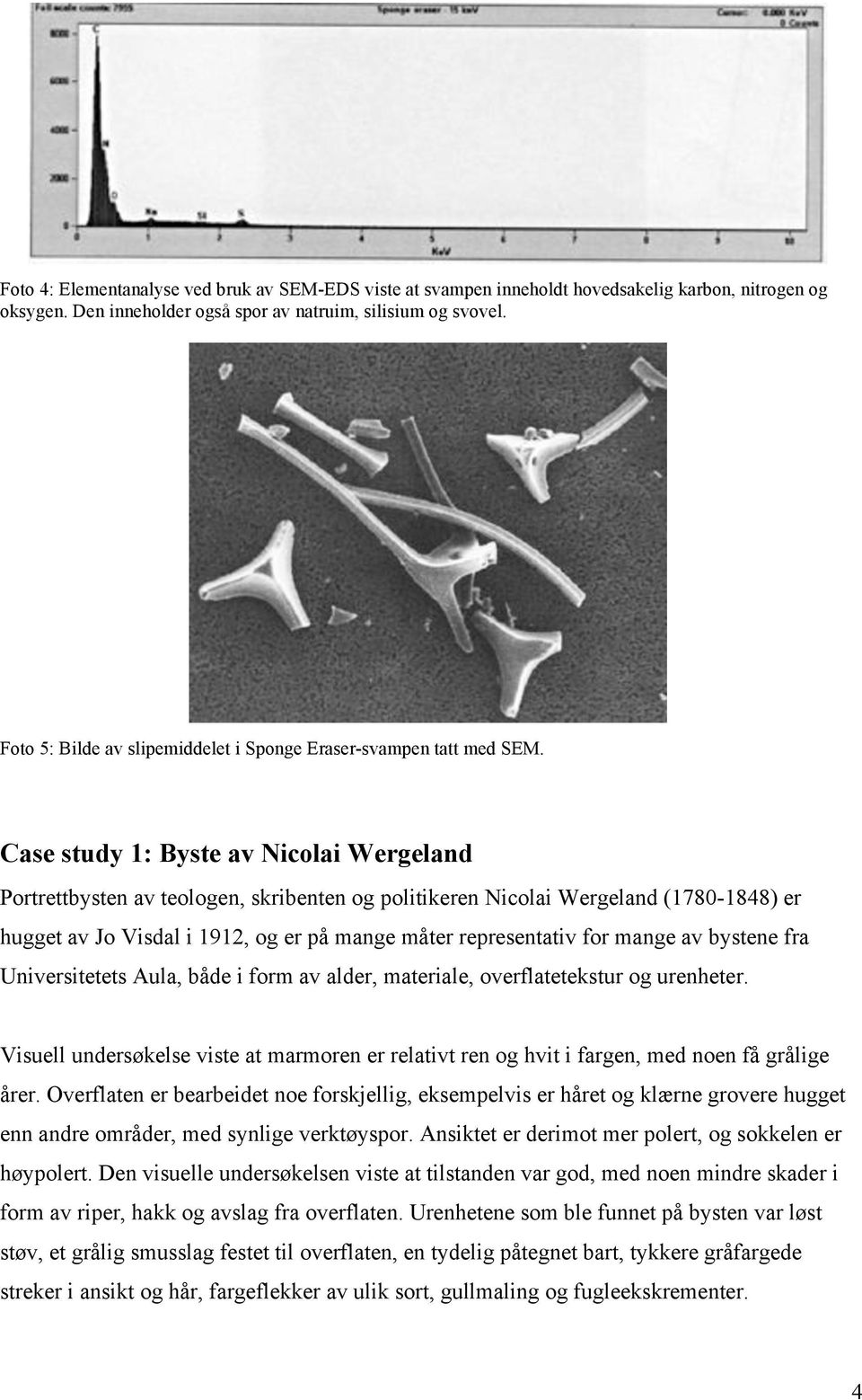 Case study 1: Byste av Nicolai Wergeland Portrettbysten av teologen, skribenten og politikeren Nicolai Wergeland (1780-1848) er hugget av Jo Visdal i 1912, og er på mange måter representativ for