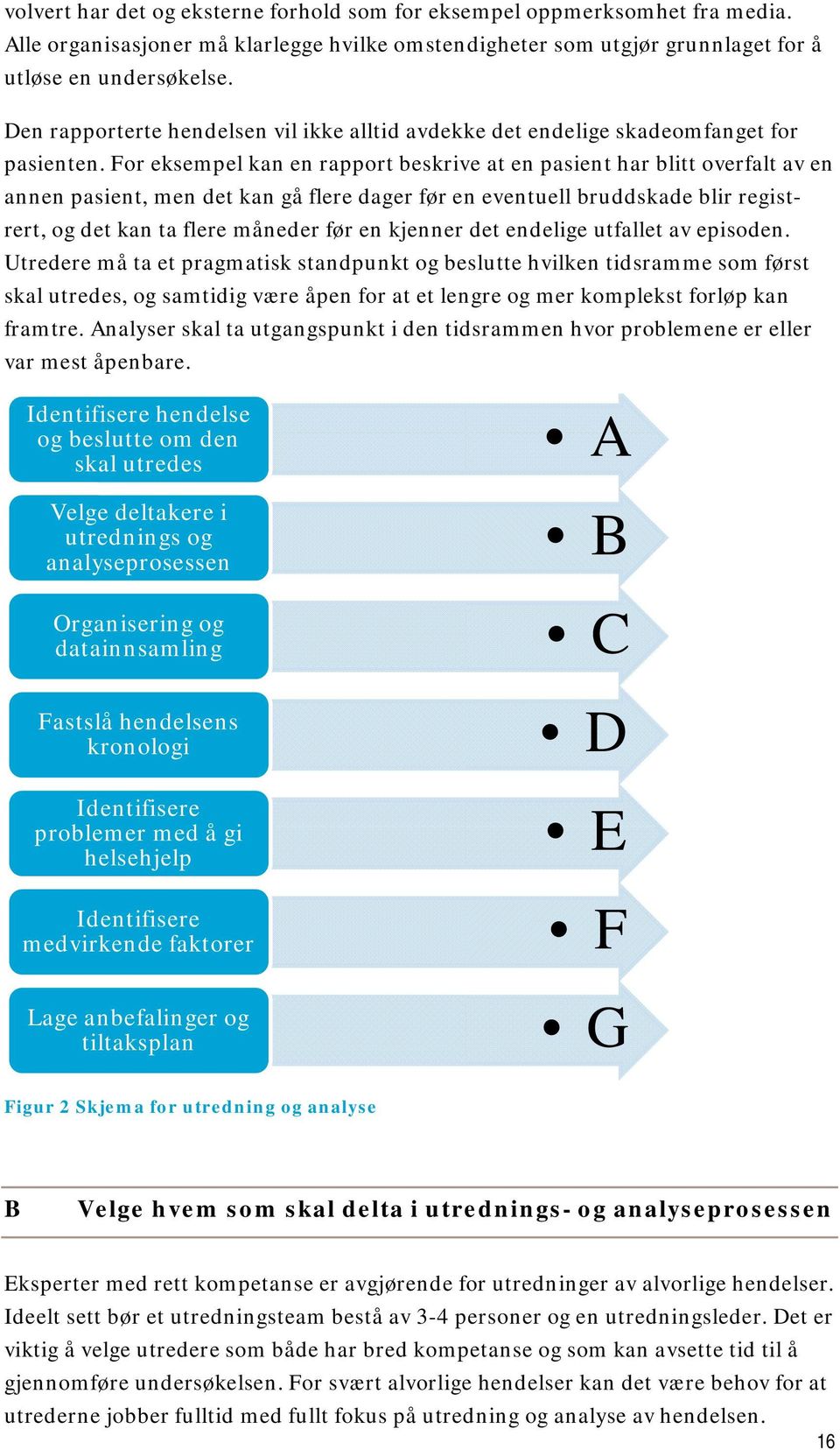 For eksempel kan en rapport beskrive at en pasient har blitt overfalt av en annen pasient, men det kan gå flere dager før en eventuell bruddskade blir registrert, og det kan ta flere måneder før en