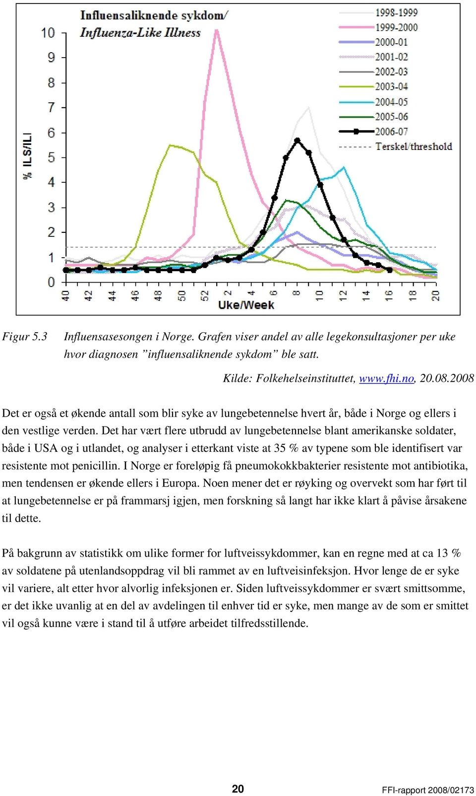 Det har vært flere utbrudd av lungebetennelse blant amerikanske soldater, både i USA og i utlandet, og analyser i etterkant viste at 35 % av typene som ble identifisert var resistente mot penicillin.