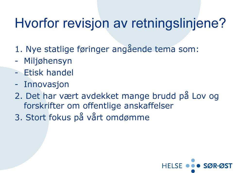 Etisk handel - Innovasjon 2.