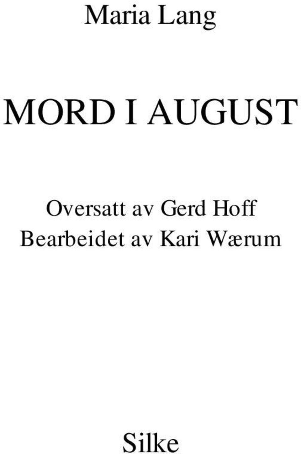 Gerd Hoff