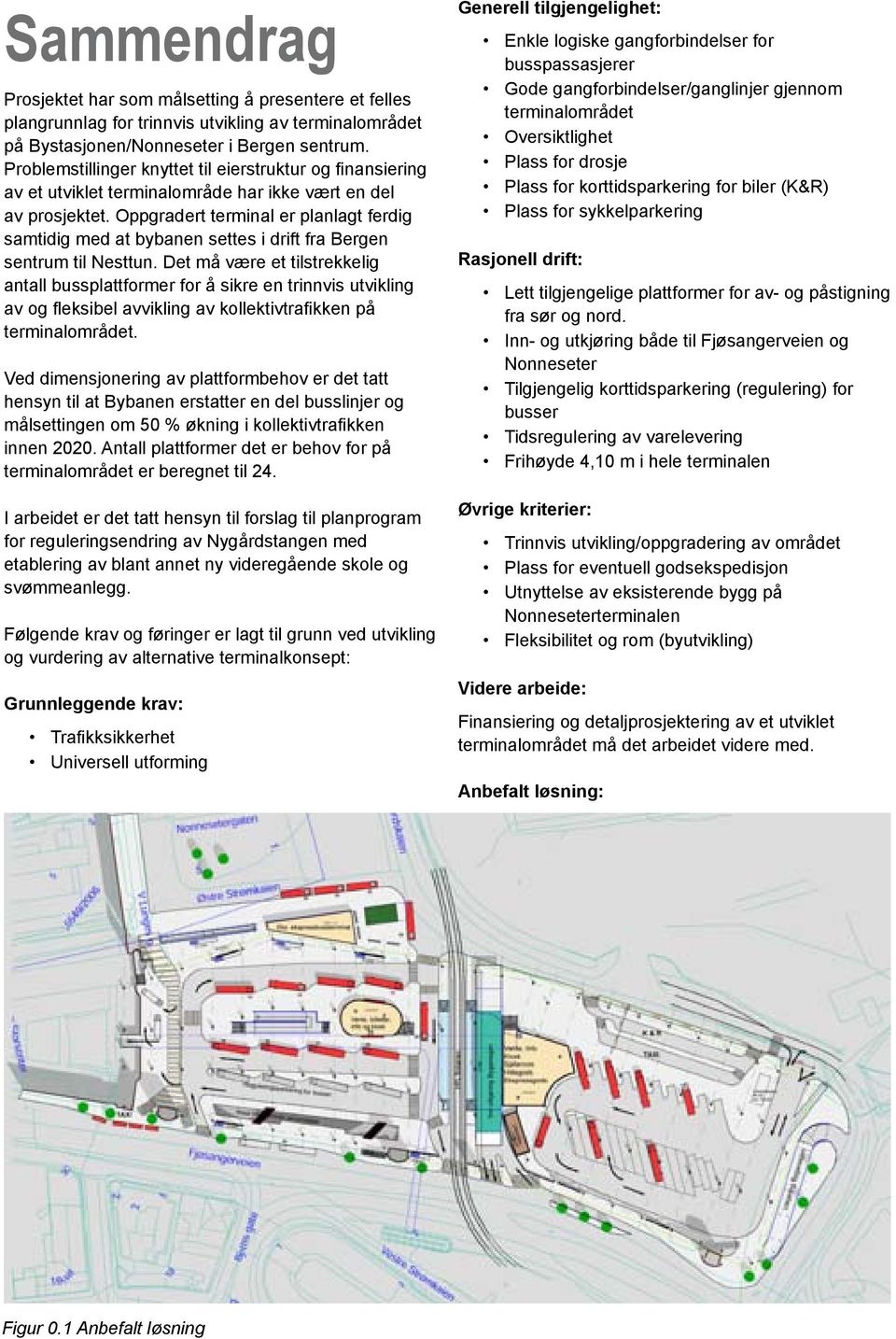 Oppgradert terminal er planlagt ferdig samtidig med at bybanen settes i drift fra Bergen sentrum til Nesttun.