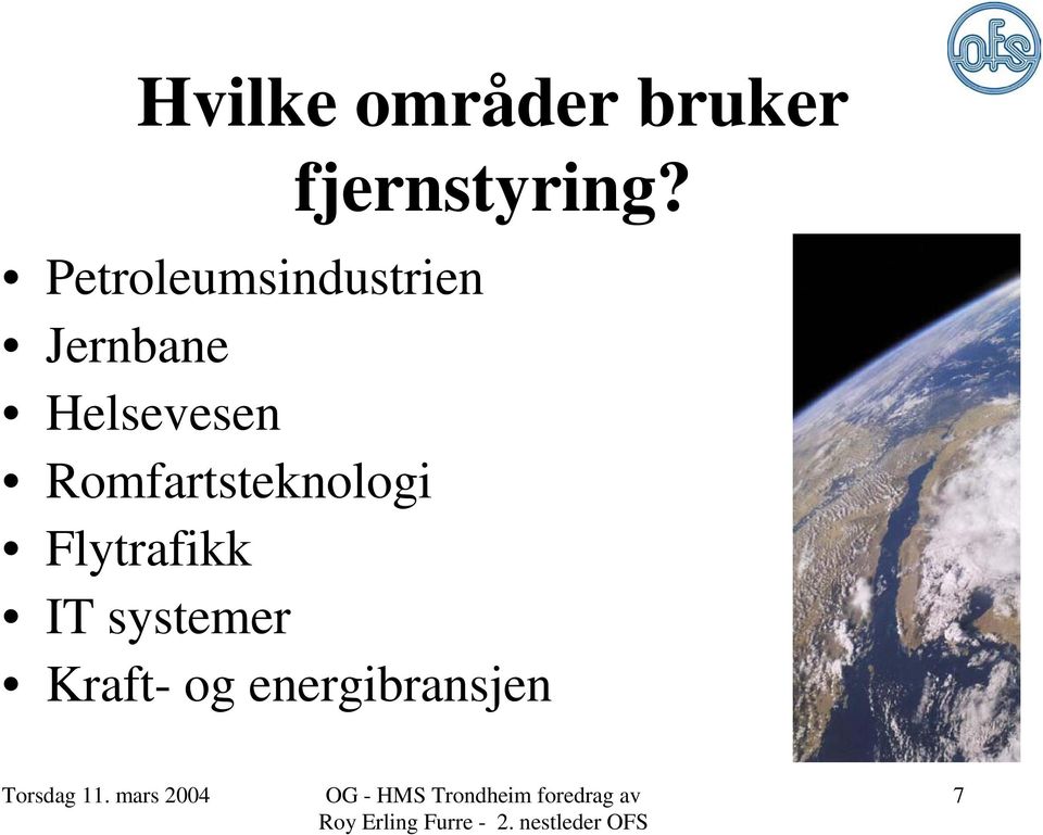 Helsevesen Romfartsteknologi