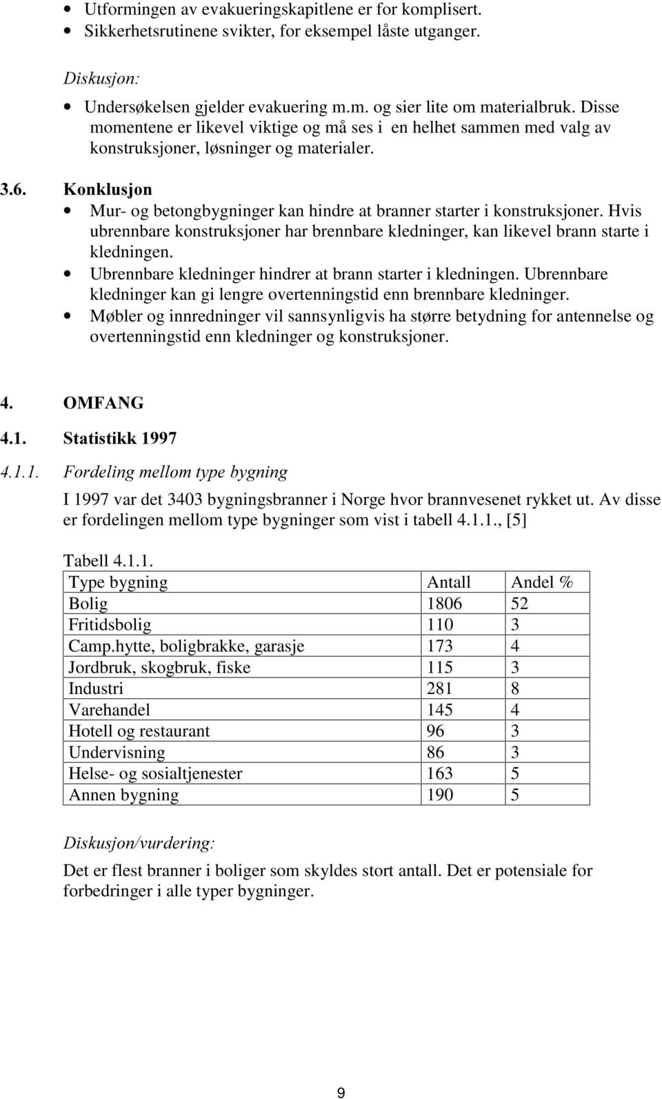 Hvis ubrennbare konstruksjoner har brennbare kledninger, kan likevel brann starte i kledningen. Ubrennbare kledninger hindrer at brann starter i kledningen.