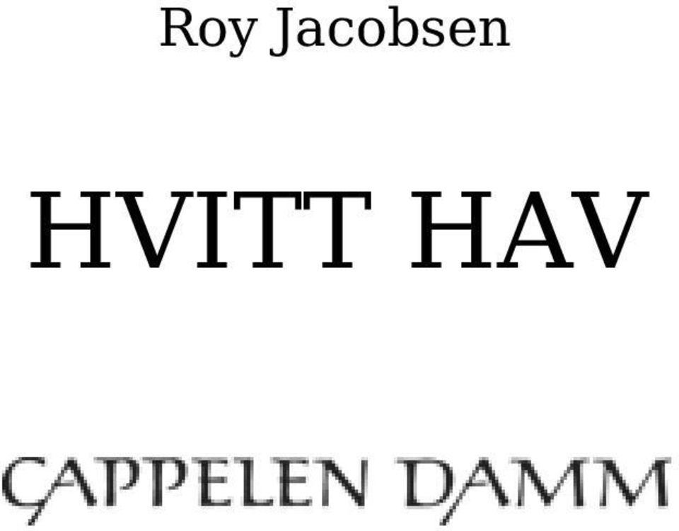 HVITT HAV