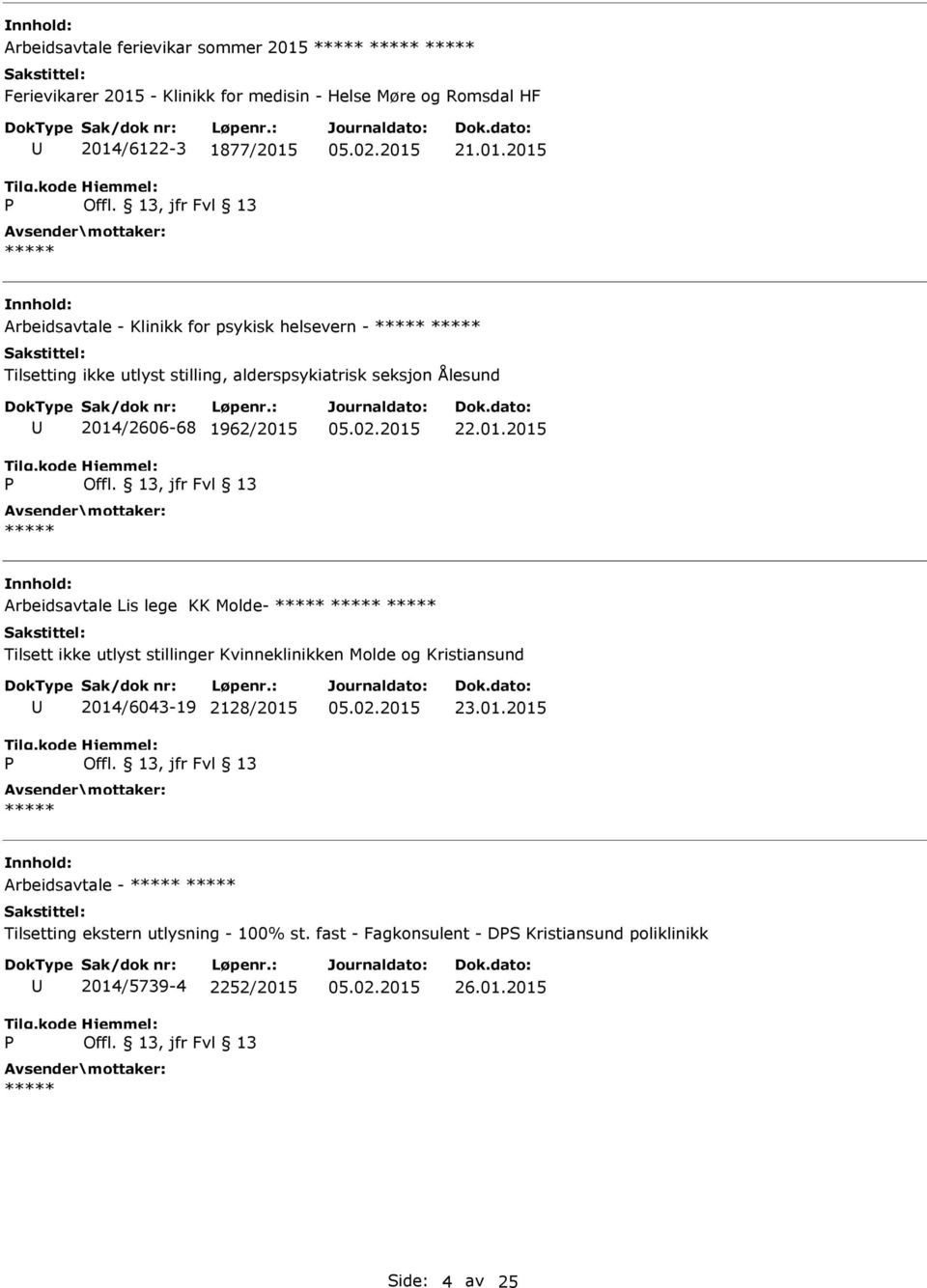 - Klinikk for medisin - Helse Møre og Romsdal HF 2014