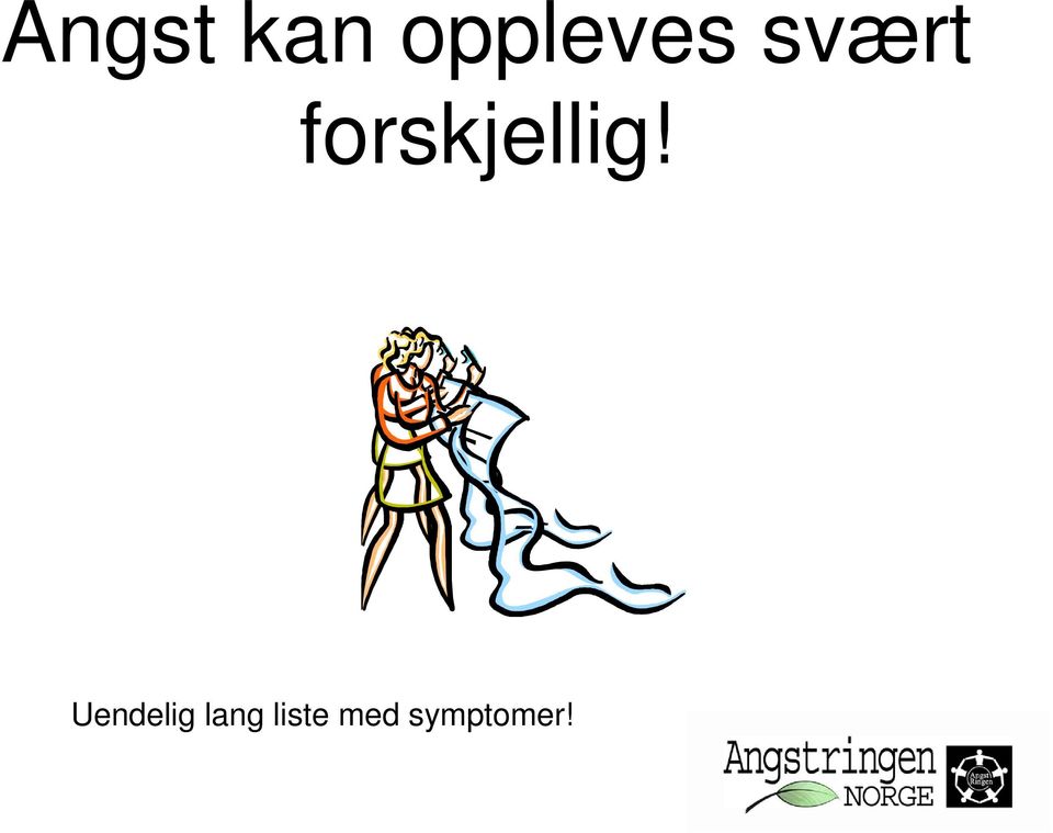 forskjellig!