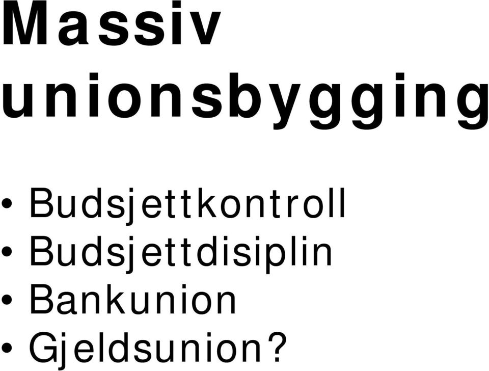 Budsjettkontroll