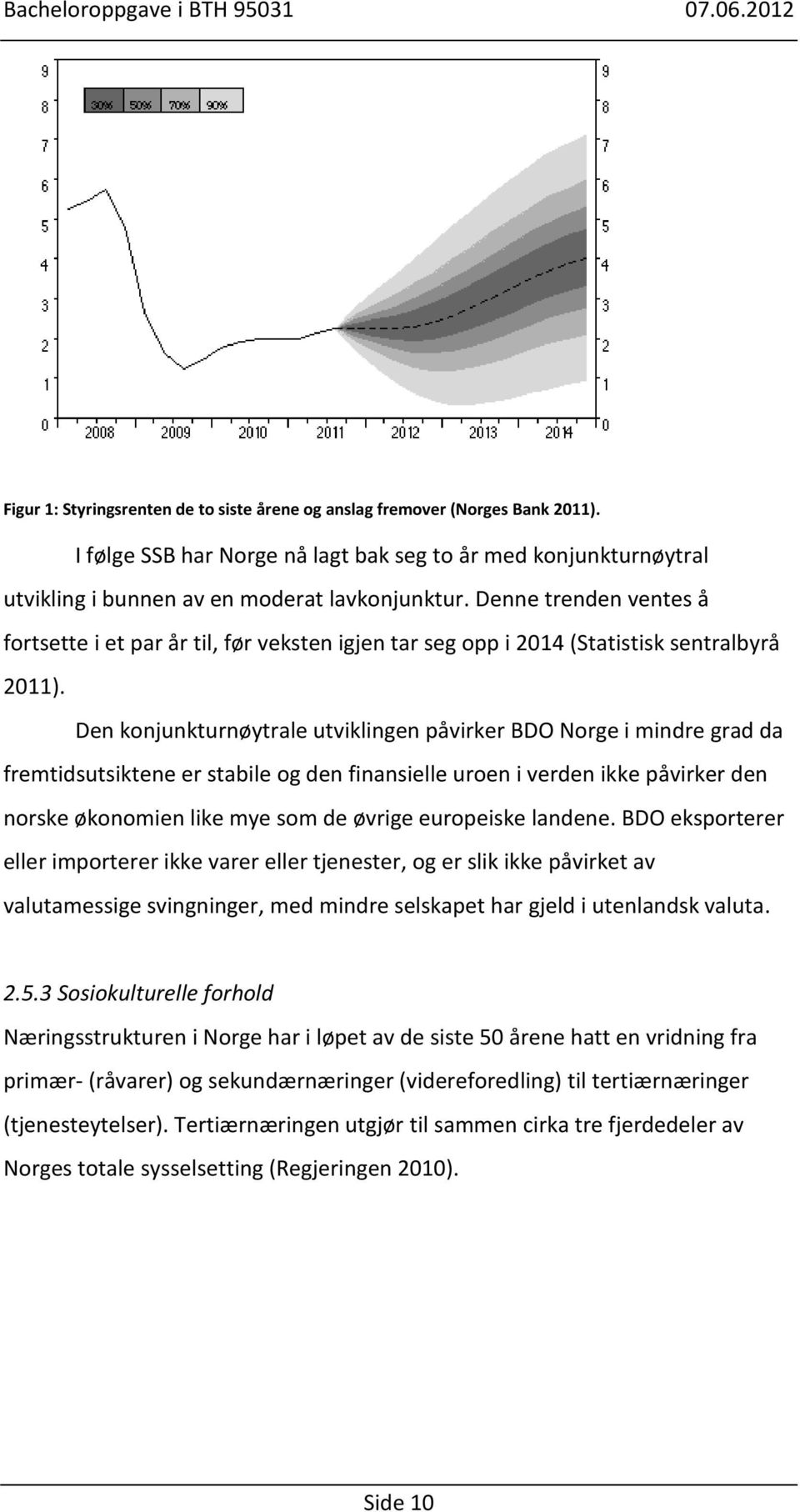 Den konjunkturnøytrale utviklingen påvirker BDO Norge i mindre grad da fremtidsutsiktene er stabile og den finansielle uroen i verden ikke påvirker den norske økonomien like mye som de øvrige
